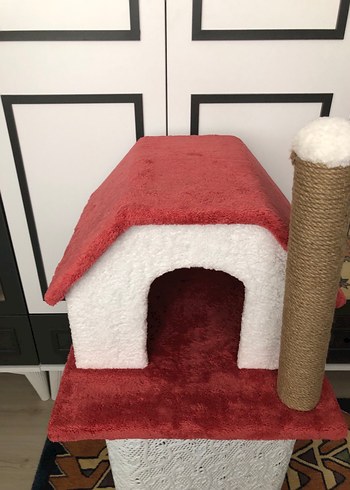 Renkli Kedi Evi ve Oyuncağı - Görsel 6