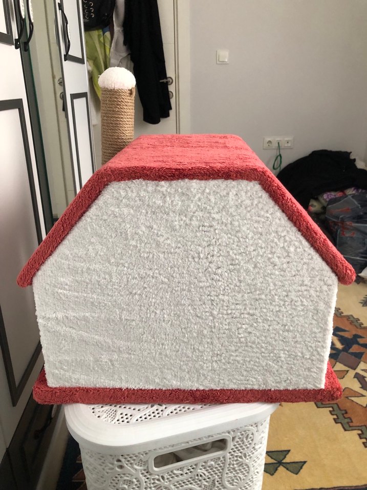 Renkli Kedi Evi ve Oyuncağı - Görsel 4