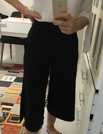 Yırtmaçlı culottes