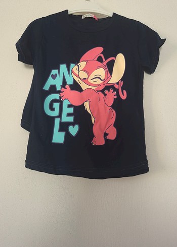 Baskılı Kız Tişörtü şortlu takım - Görsel 7