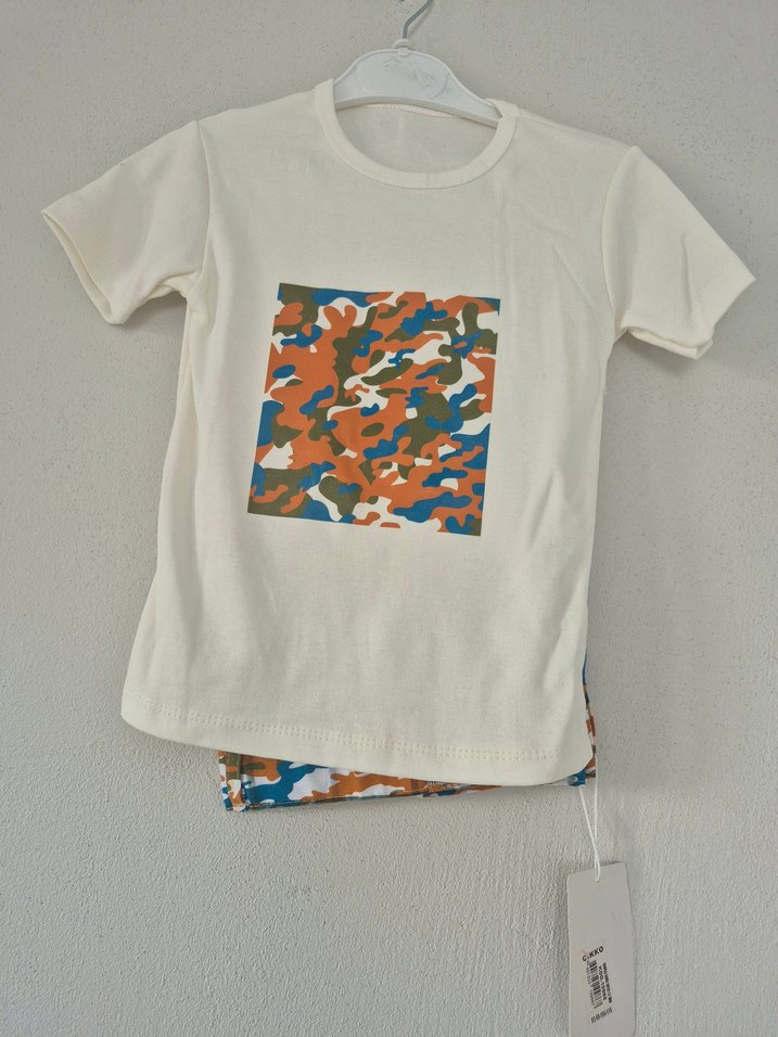 Minecraft Baskılı Yeşil Erkek Tişört - Görsel 5