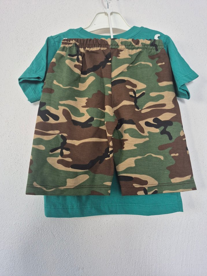 Minecraft Baskılı Yeşil Erkek Tişört - Görsel 4