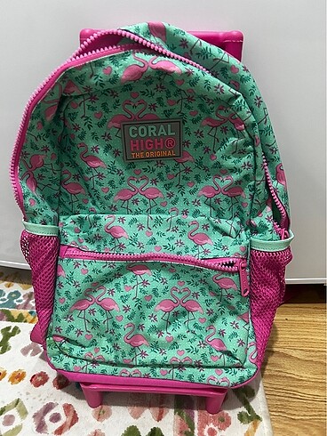 Corak high çanta çekçekli
