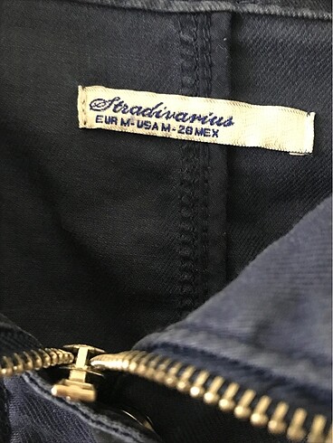 m Beden Stradivarius lacivert ceket