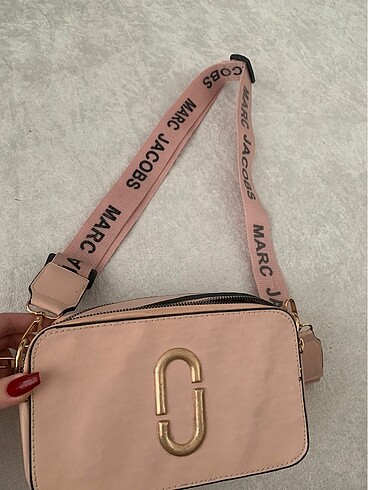 Marc jacobs pembe çanta