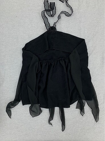 Zara Halter yaka Zara model şifon bluz