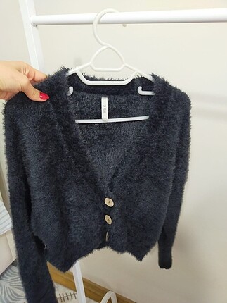 Crop hırka