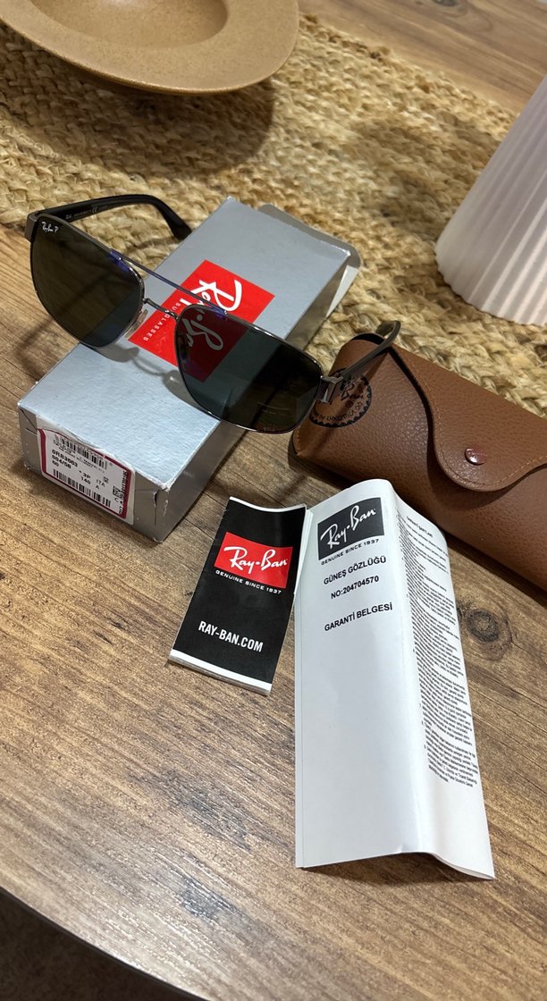 Ray.ban 0RB3663 004/58 60 Unisex Güneş Gözlüğü - Görsel 4