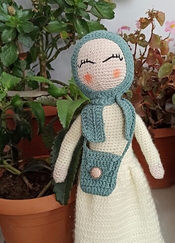 Beden Tesettür amigurumi bebek