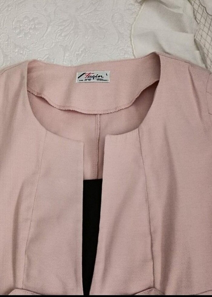 bayan keten hamile elbisesi  - Görsel 4