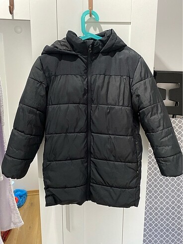 Mango Kids Erkek Çocuk Siyah Anorak Mont