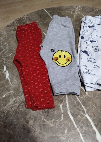 Kız Çocuk Rahat Kesim Çok Renkli Tayt - Görsel 2