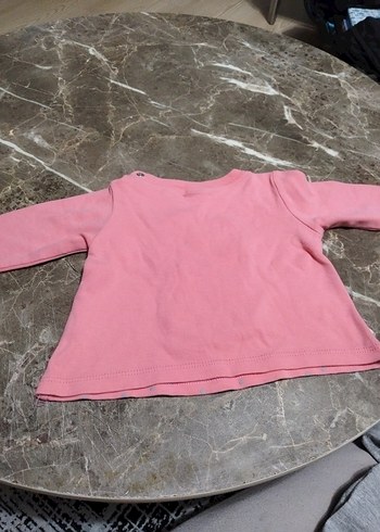 Kız Çocuk Pembe Uzun Kollu Sweatshirt - Görsel 2