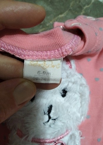 Kız Çocuk Pembe Uzun Kollu Sweatshirt - Görsel 3