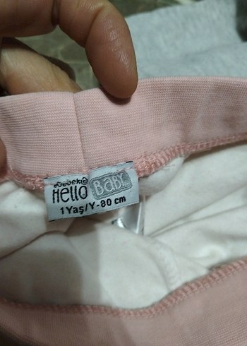 Gri Kız Çocuk Tayt - Görsel 4