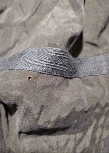 Dökümlü Midi Keten Etek - Haki - Görsel 4