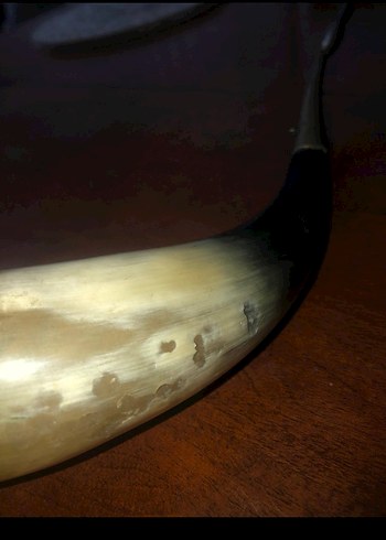 Gri ve Camel Renkli Boynuz boynuz - Görsel 4