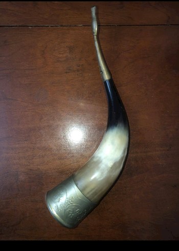 Gri ve Camel Renkli Boynuz boynuz - Görsel 2