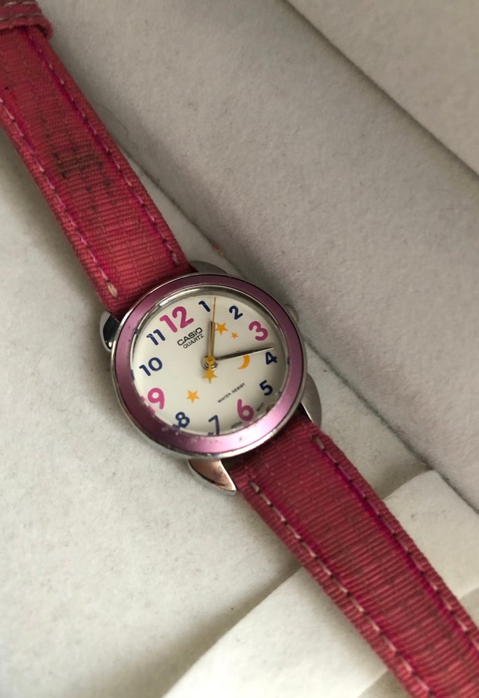 Pembe tokalı kol saati - Görsel 5