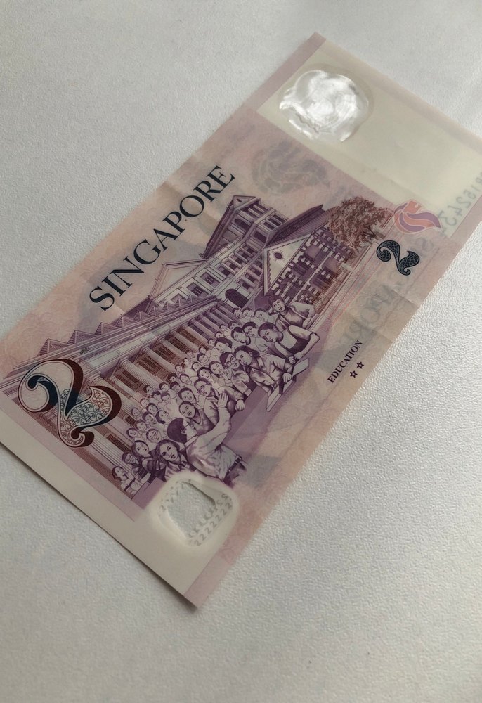 Singapur 2 Dolar Hatıra Banknotu - Görsel 2