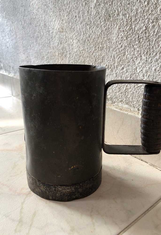 Siyah Metal Kulplu Kupa - Görsel 2