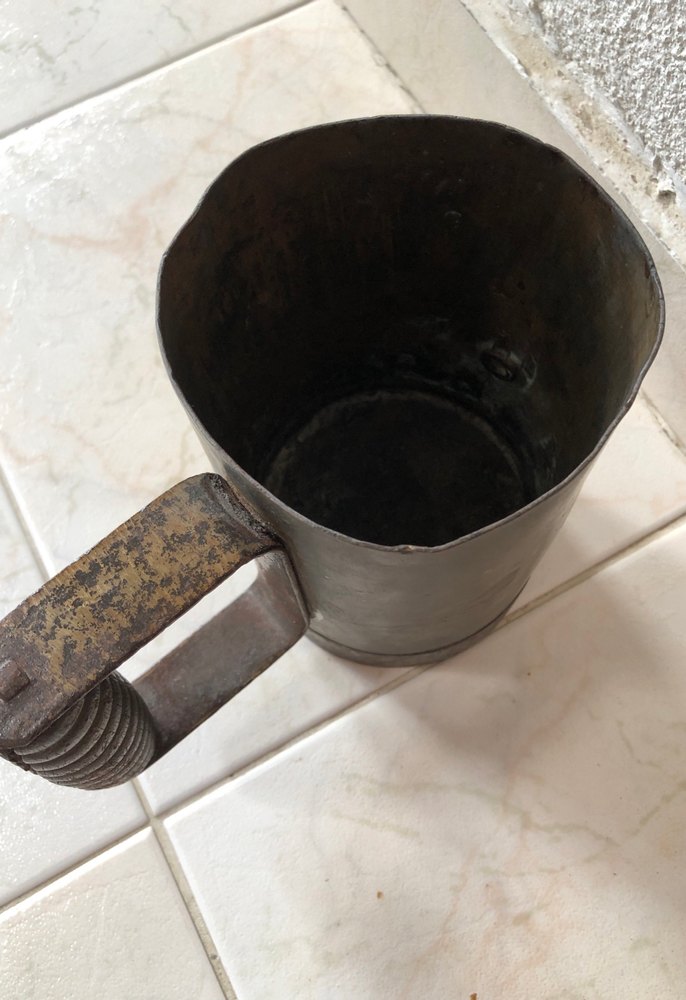 Siyah Metal Kulplu Kupa - Görsel 4