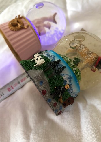 Beyaz Pastel Kar Küresi - Görsel 8