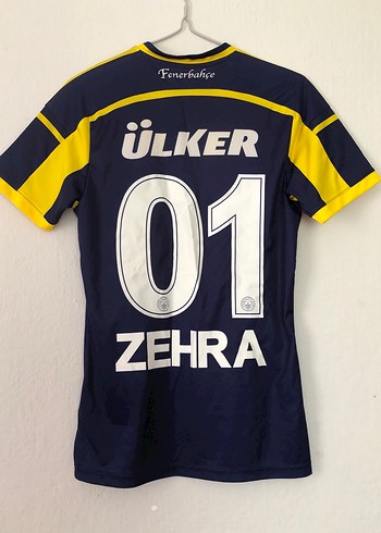 Adidas Sarı-Lacivert Çizgili Kısa Kollu Forma Fenerbahçe