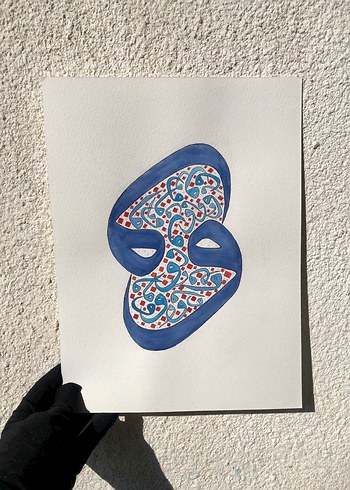 Vav Sulu Boya Çalışması - Görsel 4