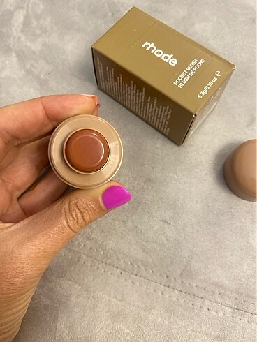 Beden Rhode allik pocket blush Toasted Teddy