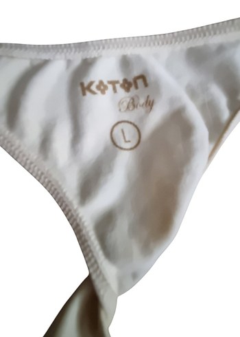 L-KREM KOTON YÜZÜCÜ ÜST - Görsel 5