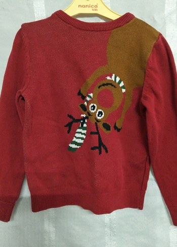 3-4 YAŞ LCW YENİ YIL ERKEK KAZAK - Görsel 2