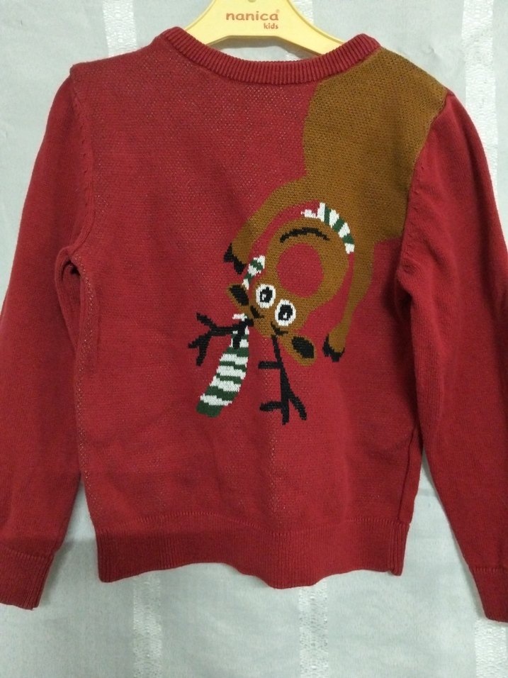 3-4 YAŞ LCW YENİ YIL ERKEK KAZAK - Görsel 2