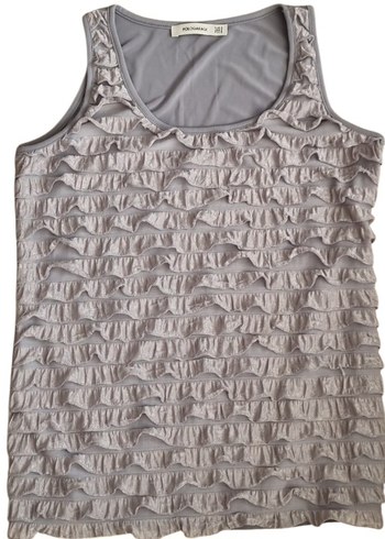 38-POLO GARAGE YENİ ŞIK GRİ BLUZ - Görsel 7