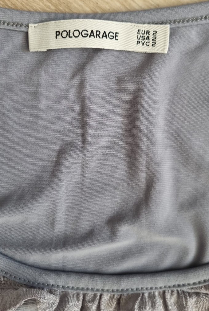 38-POLO GARAGE YENİ ŞIK GRİ BLUZ - Görsel 5