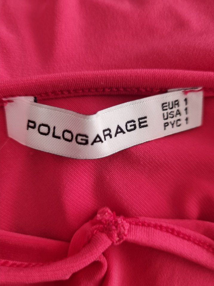 36-POLO GARAGE FUŞYA HARİKA ELBİSE - Görsel 3