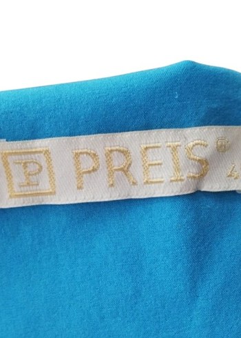 40-TARZ Düğmeli Mavi Kadın Uzun Tulum - Görsel 5