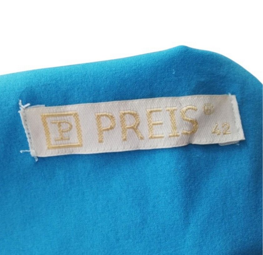 40-TARZ Düğmeli Mavi Kadın Uzun Tulum - Görsel 5