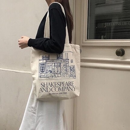 Beden Shakespeare and Company Çanta