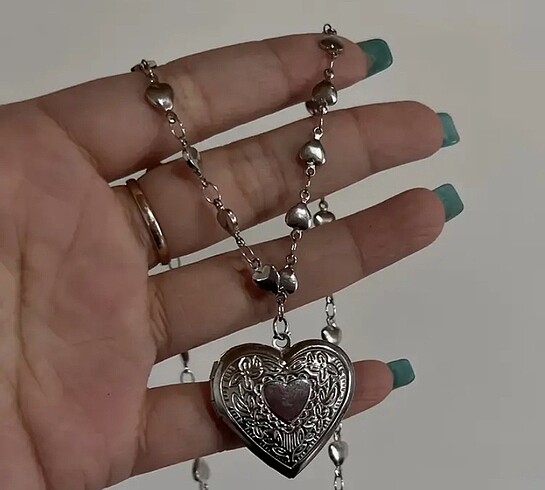 Sheinside kilitli açılabilir kolye