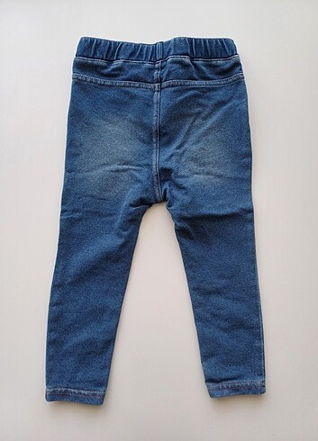 12-18 Ay Beden mavi Renk H&M 12-18 AY JEAN TAYT 