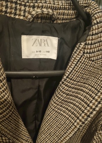 Düğmeli Ekose erkek çocuk kaban - Görsel 3