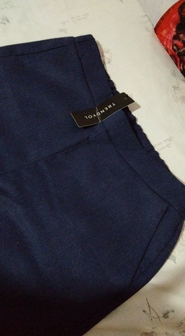 Lacivert Kadın kalın Pantolon - Görsel 3