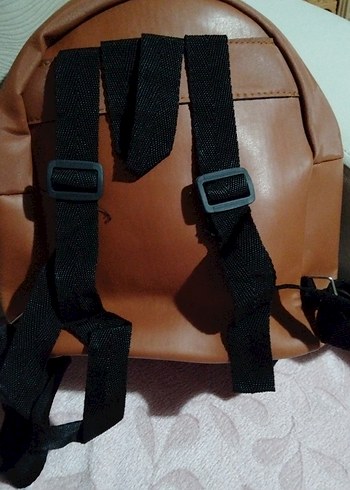 Kadın Kahverengi Deri Sırt Çantası - Görsel 2