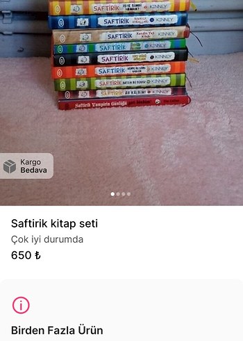 Saftirik Kitap Seti - Çok İyi Durumda