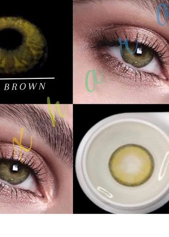 Yeşil Renkli Kontakt Lens