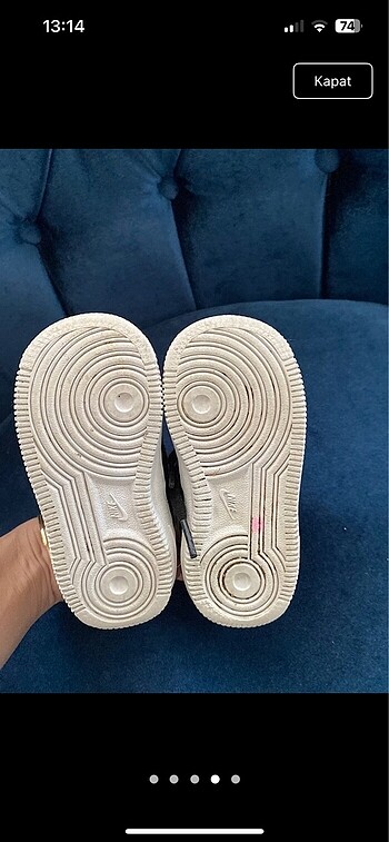 24 Beden siyah Renk Nike bebe
