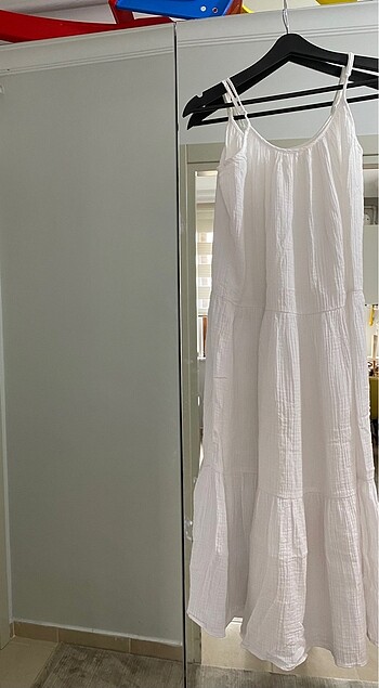 H&M Hm keten elbise