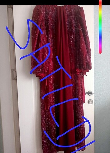 Bordo abiye