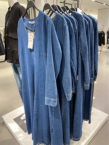 Zara denim elbise